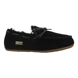 TRAVELCLASSIC H YUMAH:Noir/Cuir/Fourré/Caoutchouc/schwarz