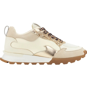 SEMI LOUISA:Blanc/Synthétique/Textile/Caoutchouc/White Multi