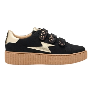 DAMIA ABY:Noir/Synthétique/Textile/Caoutchouc/black