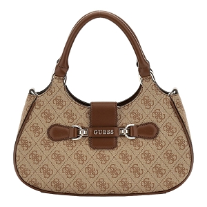 D2G00 NOLANA SML GIRLFRIEND SATCHEL:Marron/Polyuréthane/Textile/ND/Latte