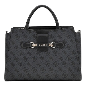 HOMS NOLANA GIRLFRIEND SATCHEL:Noir/Polyuréthane/Textile/ND/coal