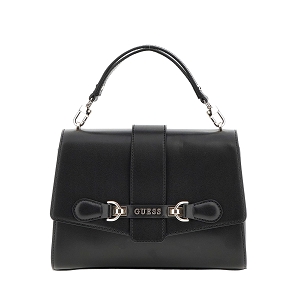DAMIA NOLANA TOP HANDLE FLAP:Noir/Polyuréthane/Textile/ND/black