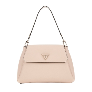 D1G11 SORA GFRIEND FLAP SHOULDER BAG:Rose/Polyuréthane/Textile/ND/Stone