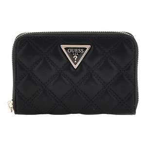 HAZEL LEATHER SUEDE GIULLY SLG MEDIUM ZIP AROUND:Noir/Polyuréthane/Textile/ND/black
