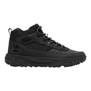 D SPHERICA PLUS GREENSTRIDE MOTION 6 MID LACE UP HIKING:Noir/Cuir/Textile/Caoutchouc/Noir