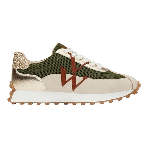 NIKE COURT VISIO LO HANAE:Vert/Synthétique/Textile/Caoutchouc/Kaki
