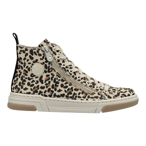 HIPSNAKE N3903:Marron/Textile/Textile/Caoutchouc/leopard