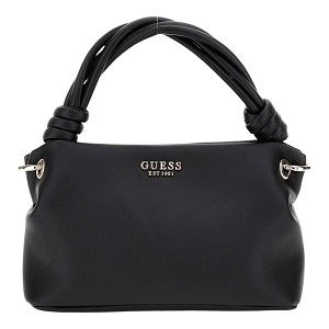 D1G11 TIERA FLAP SHLDR BAG:Noir/Polyuréthane/Textile/ND/Black