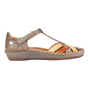 HECK M P.VALLARTA 655:Vert/Cuir/Cuir/Caoutchouc/Sage