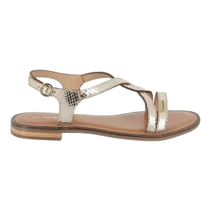 EDERLA LOW CUT HASTRAL:Or/Cuir/Cuir/Caoutchouc/Or