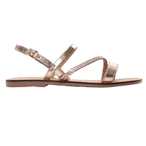 OCEAN BADEN:Or/Cuir/Cuir/Caoutchouc/tan