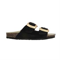 ONYXIS ASCOLI:Noir/Cuir/Cuir/Caoutchouc/negro