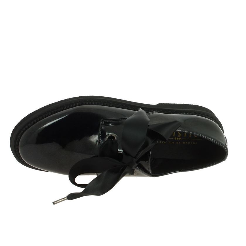 Armistice femme stock derby noir1002702_4 sur voshoes.com