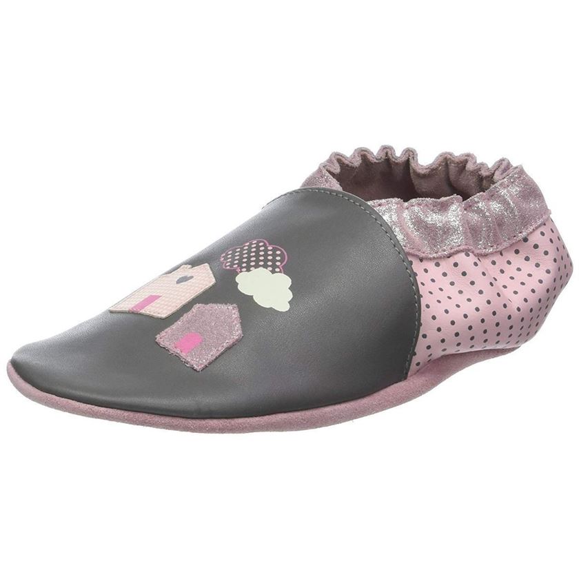 Robeez fille home sweet home gris1005601_2 sur voshoes.com