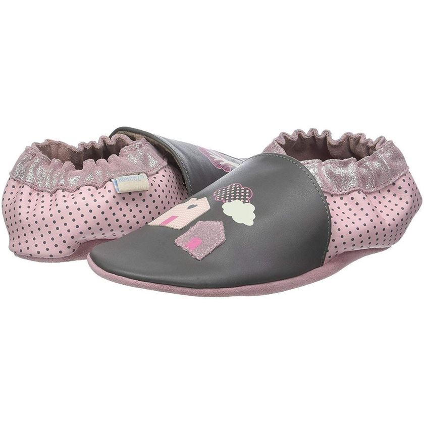 Robeez fille home sweet home gris1005601_3 sur voshoes.com