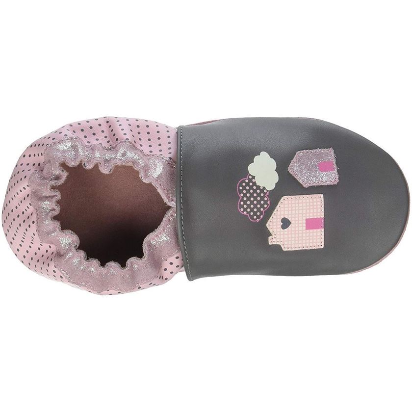 Robeez fille home sweet home gris1005601_6 sur voshoes.com