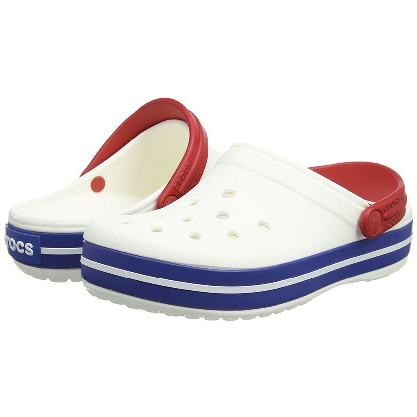 Crocs femme crocband blanc1033703_3 sur voshoes.com