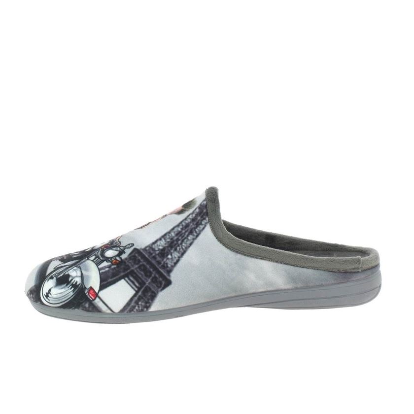 Maison de l espadrille femme fantaisie gris1033801_3 sur voshoes.com