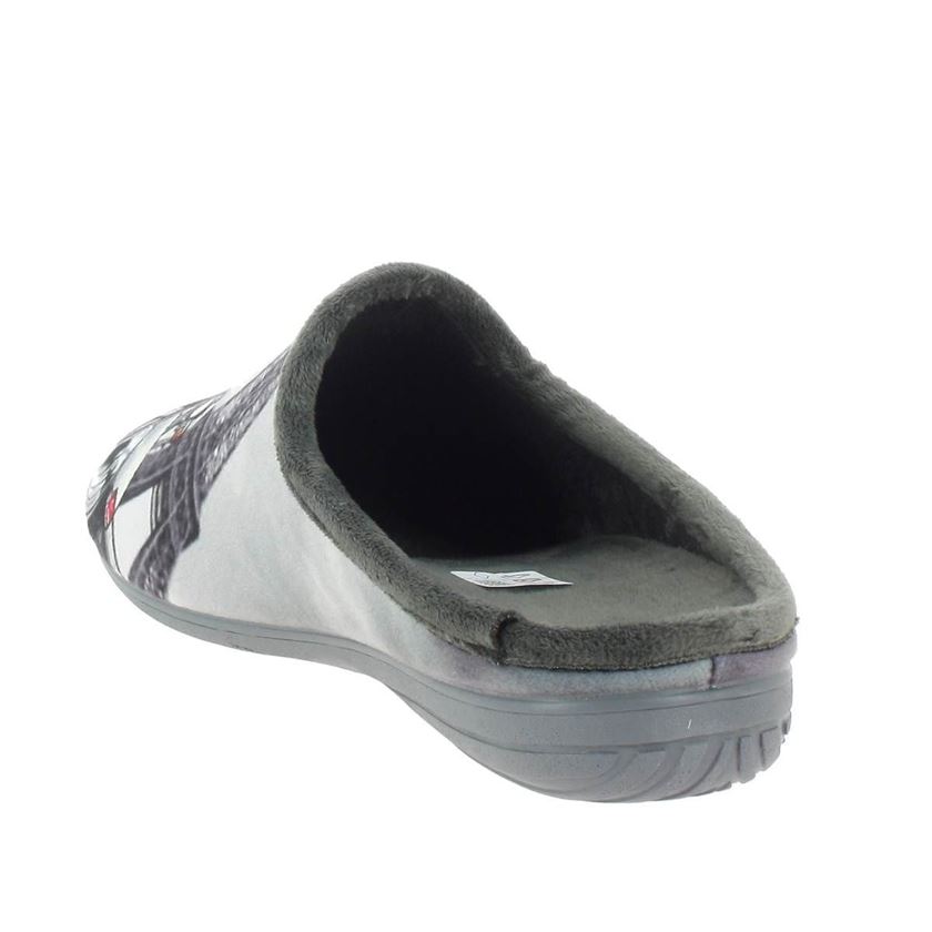 Maison de l espadrille femme fantaisie gris1033801_5 sur voshoes.com