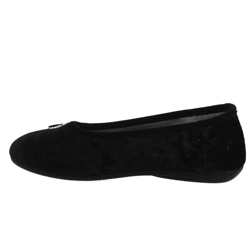 Maison de l espadrille femme coeur dargent noir1036001_3 sur voshoes.com