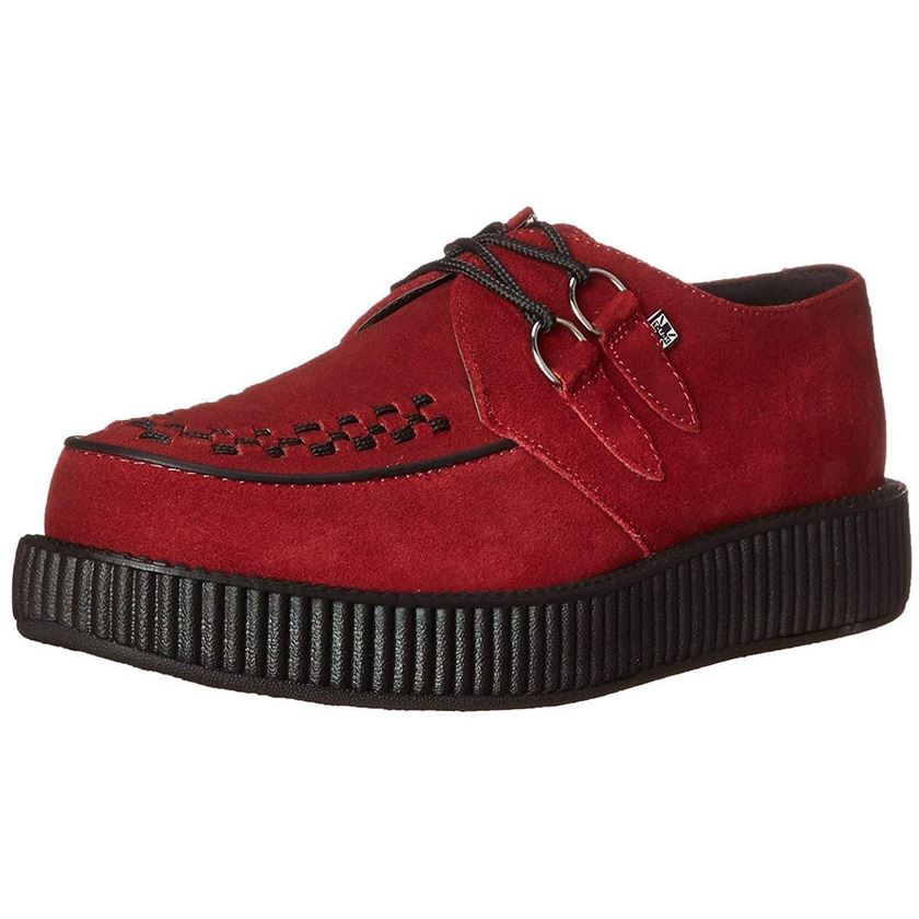 Tuk femme creepers bordeaux1046001_2 sur voshoes.com