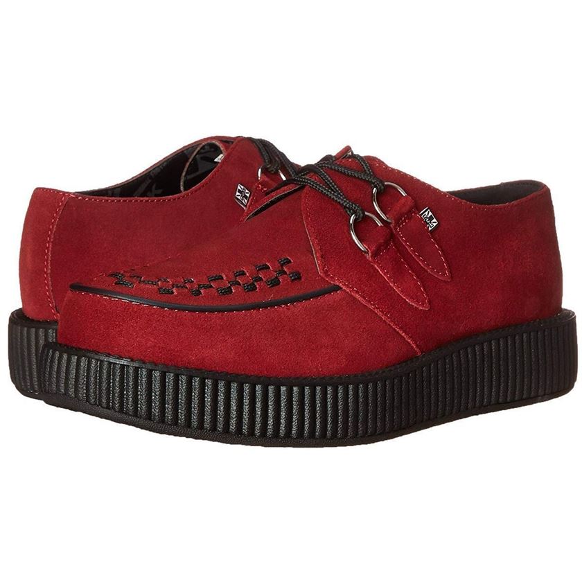 Tuk femme creepers bordeaux1046001_3 sur voshoes.com