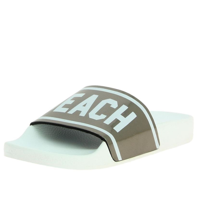 The white brand femme holy beach silver blanc1049301_2 sur voshoes.com