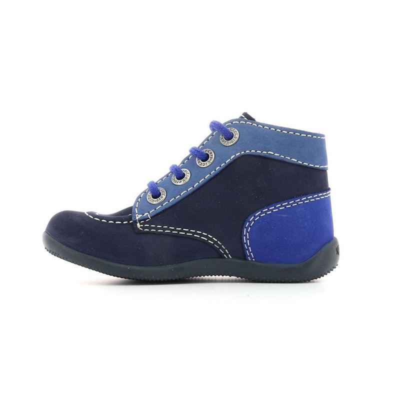 Kickers garcon bonbon bleu1058202_3 sur voshoes.com