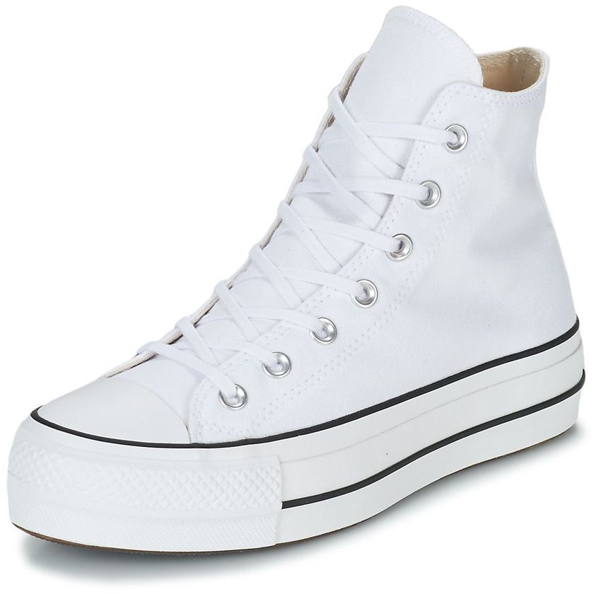 Converse femme ctas lift hi blanc1066001_2 sur voshoes.com