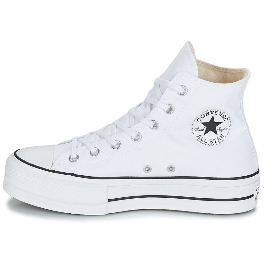 Converse femme ctas lift hi blanc1066001_4 sur voshoes.com