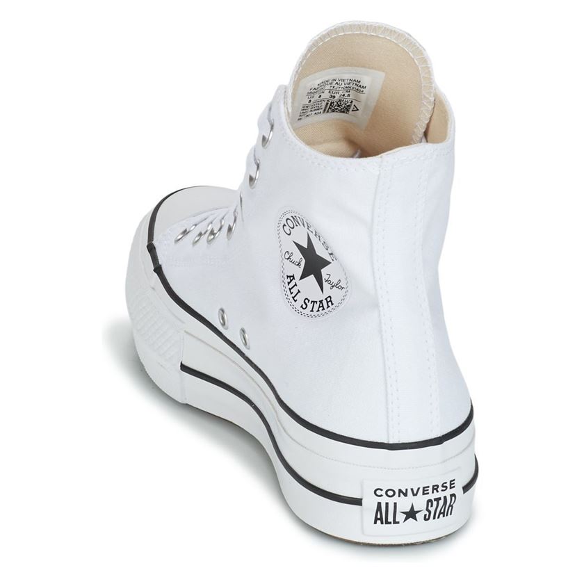 Converse femme ctas lift hi blanc1066001_6 sur voshoes.com