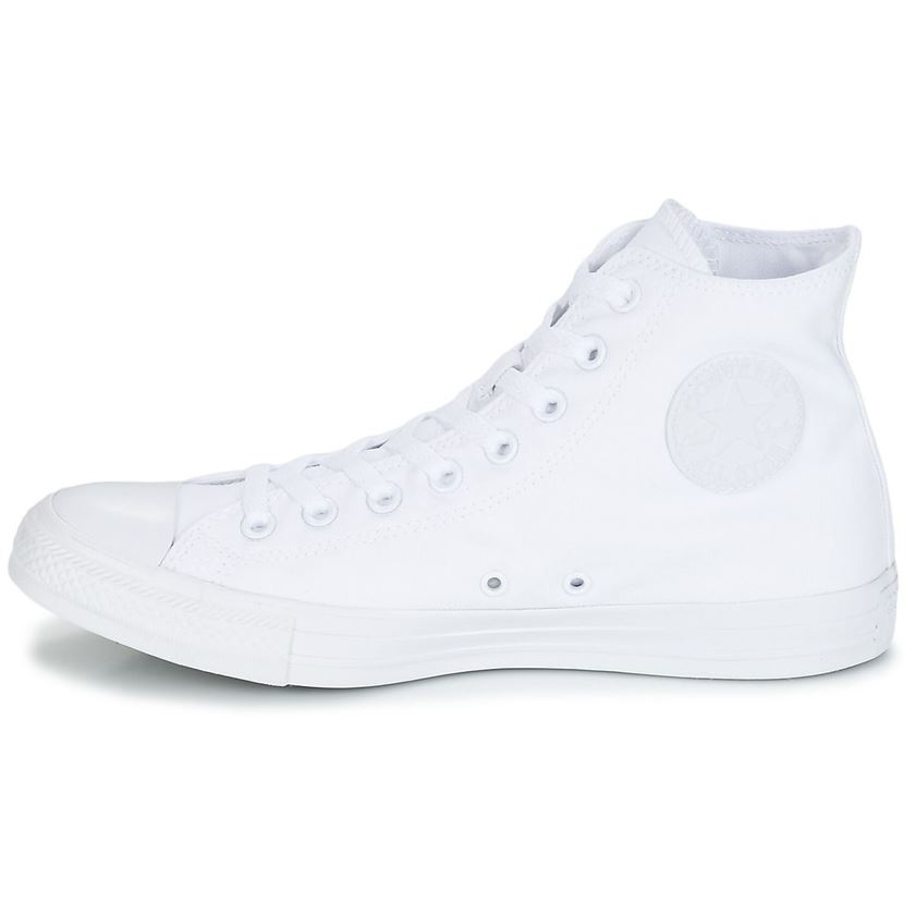 Converse femme ctas hi mono toile blanc1066401_3 sur voshoes.com