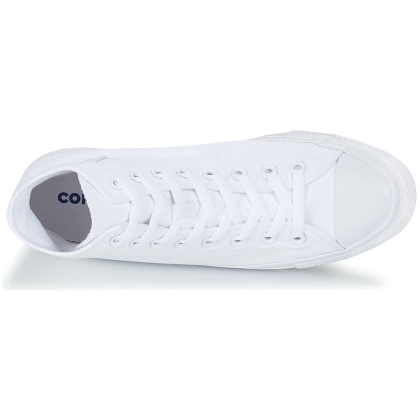 Converse femme ctas hi mono toile blanc1066401_6 sur voshoes.com