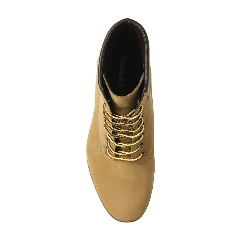 Timberland femme allington 6in lace jaune1071301_4 sur voshoes.com