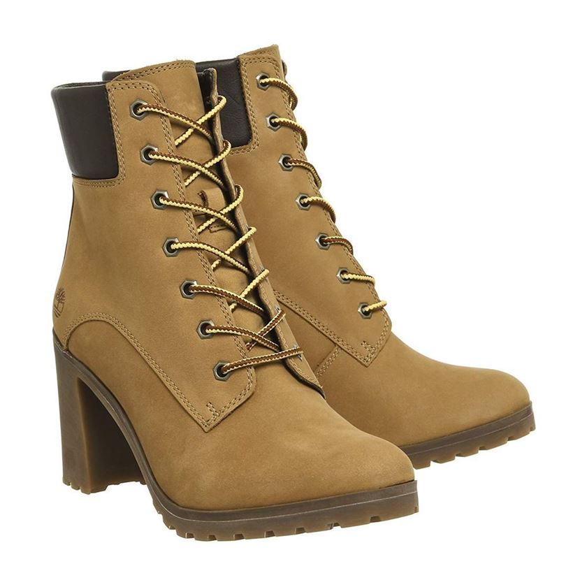 Timberland femme allington 6in lace jaune1071301_6 sur voshoes.com