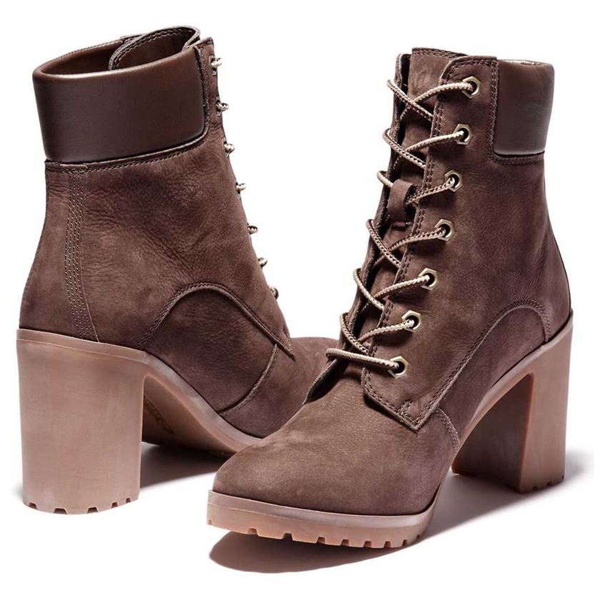 Timberland femme allington 6in lace chocolat1071304_3 sur voshoes.com