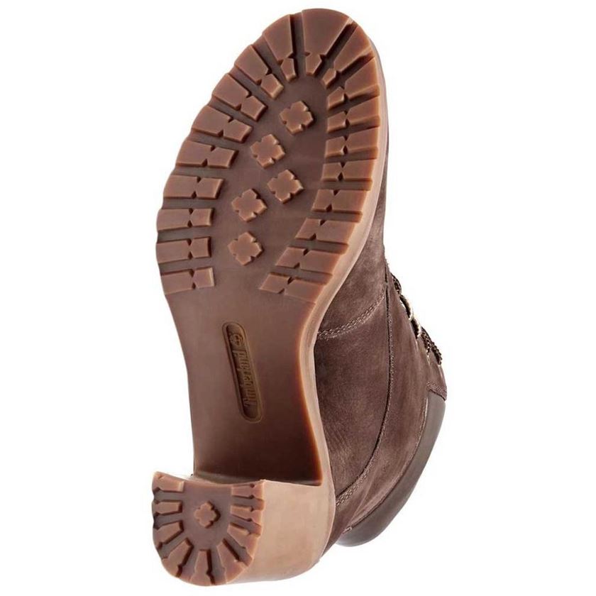 Timberland femme allington 6in lace chocolat1071304_6 sur voshoes.com