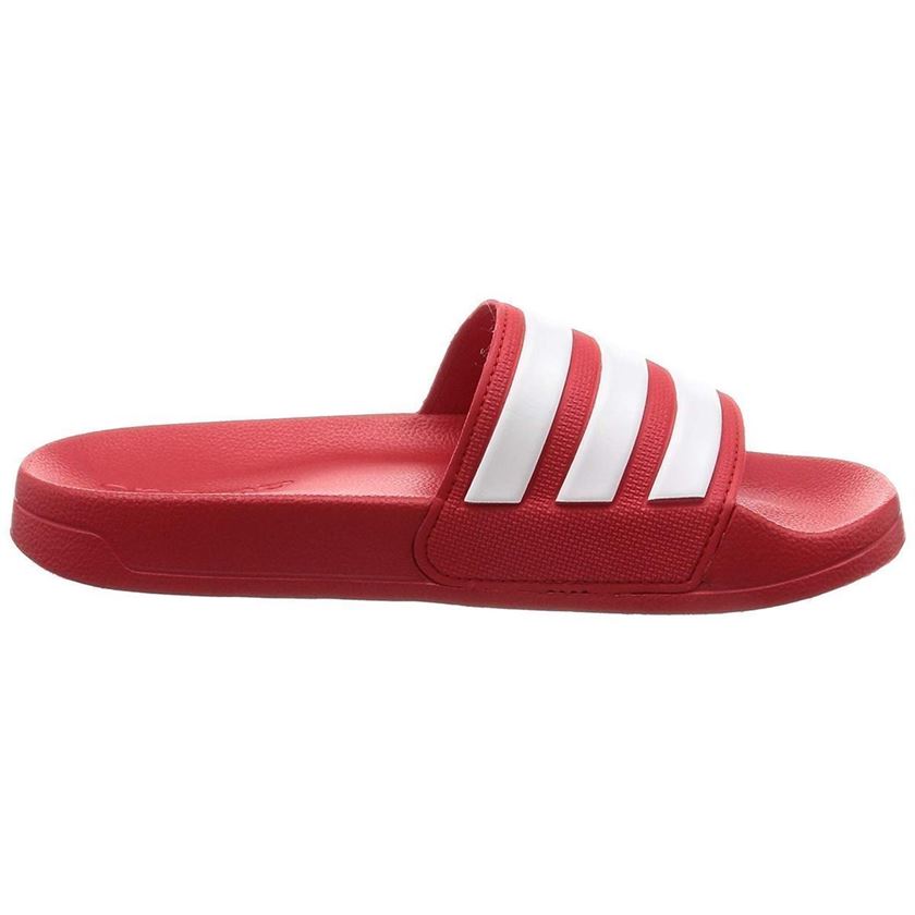 femme Adidas femme adilette shower rouge