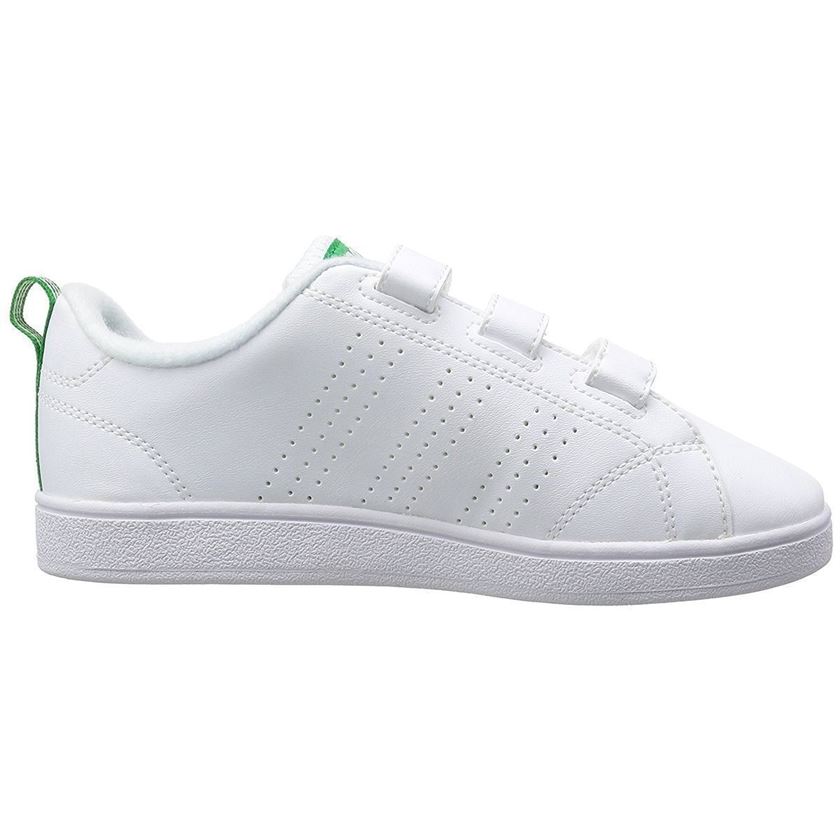 garcon Adidas garcon advantage clean vlc blanc vert