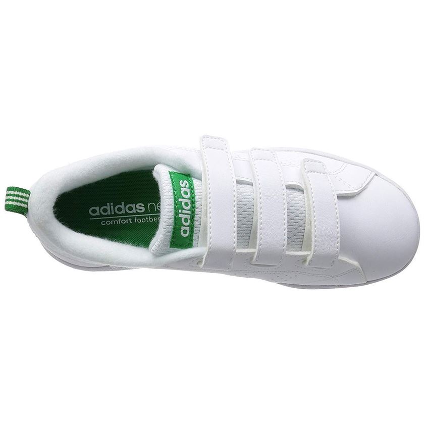 Adidas garcon advantage clean vlc blanc1073201_5 sur voshoes.com