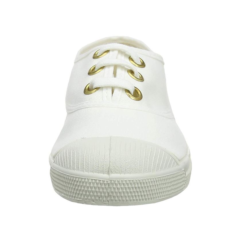 Bensimon femme golden eyelets blanc1075901_4 sur voshoes.com