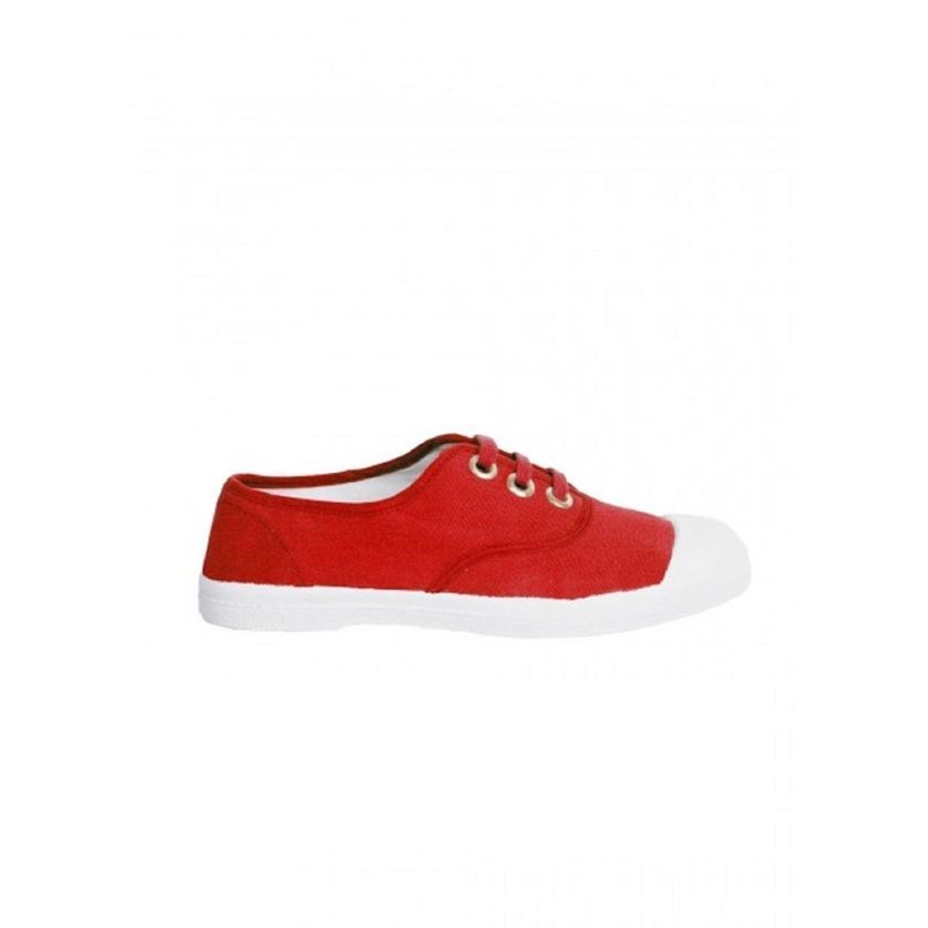 femme Bensimon femme golden eyelets rouge