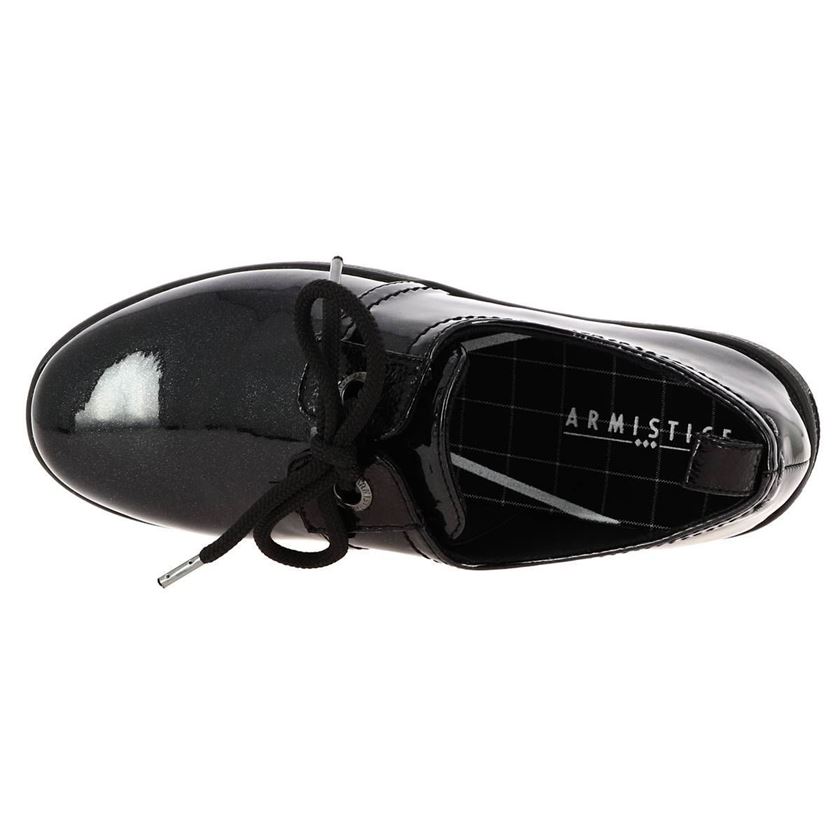 Armistice femme stone 1 w glossy noir1078703_4 sur voshoes.com