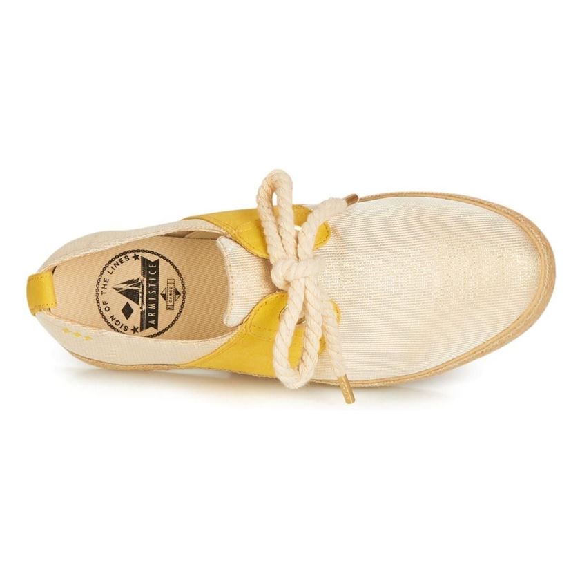 Armistice femme cargo one velvet jaune1079502_6 sur voshoes.com