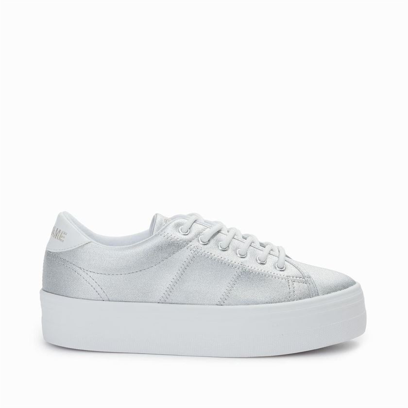 femme No name femme plato sneaker uranus argent