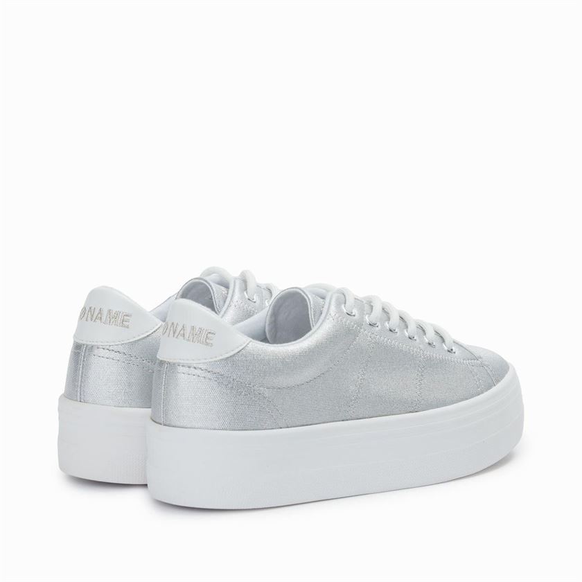 No name femme plato sneaker uranus argent1079901_3 sur voshoes.com