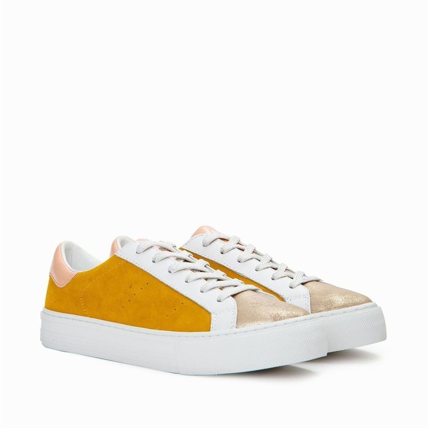 No name femme arcade sneaker suede marron1080201_3 sur voshoes.com