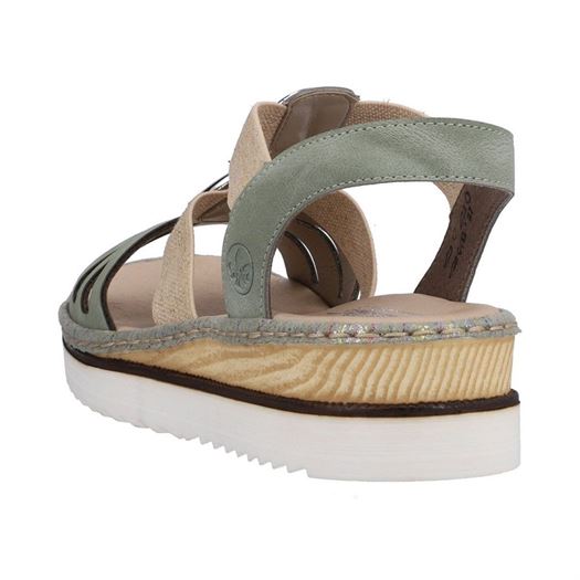 Rieker femme 679l4 vert1084406_3 sur voshoes.com