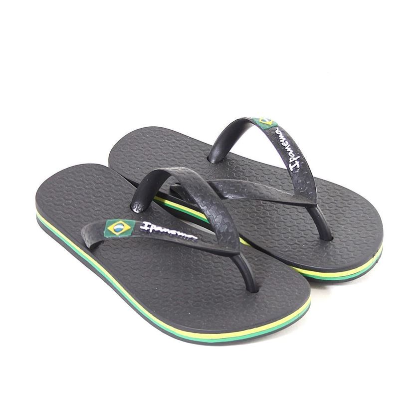 Ipanema garcon classic brasil ii kids noir1088801_3 sur voshoes.com