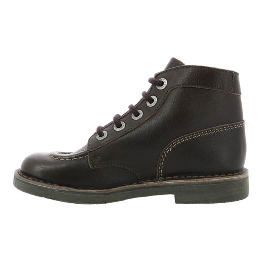 Kickers femme kick col marron1090401_3 sur voshoes.com